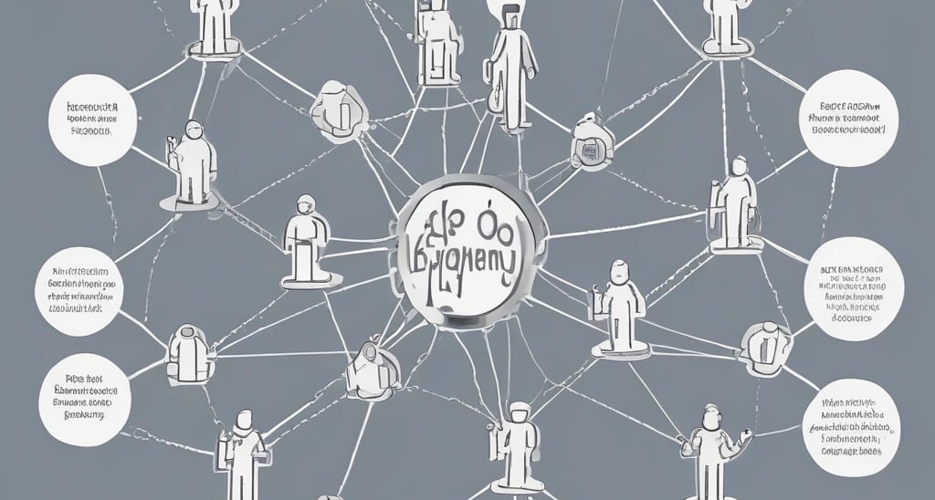 A warm photo of Douglas and Robin smiling together in their cozy home office, surrounded by books and plants.