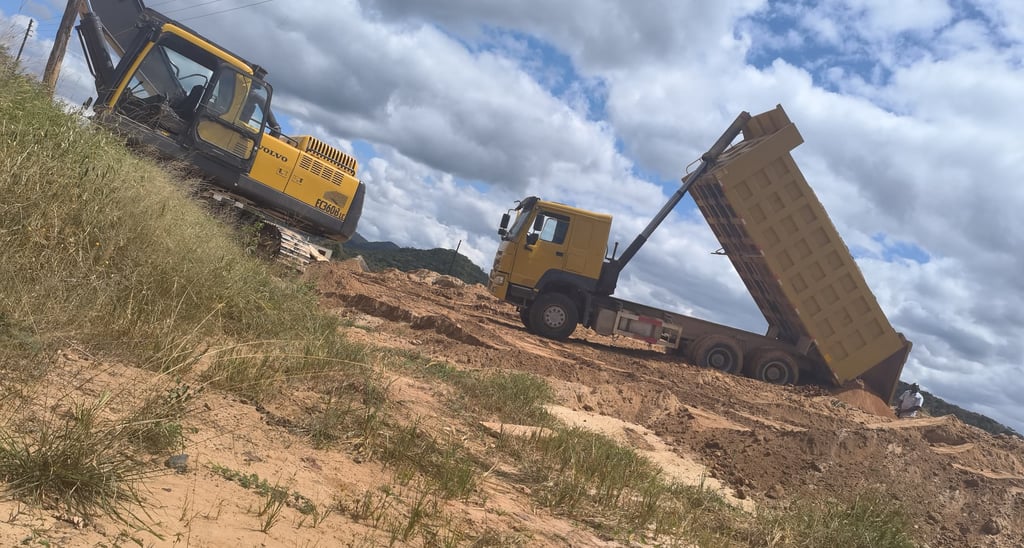 Elegance Mining and Construction Services- catapillar & Tipper