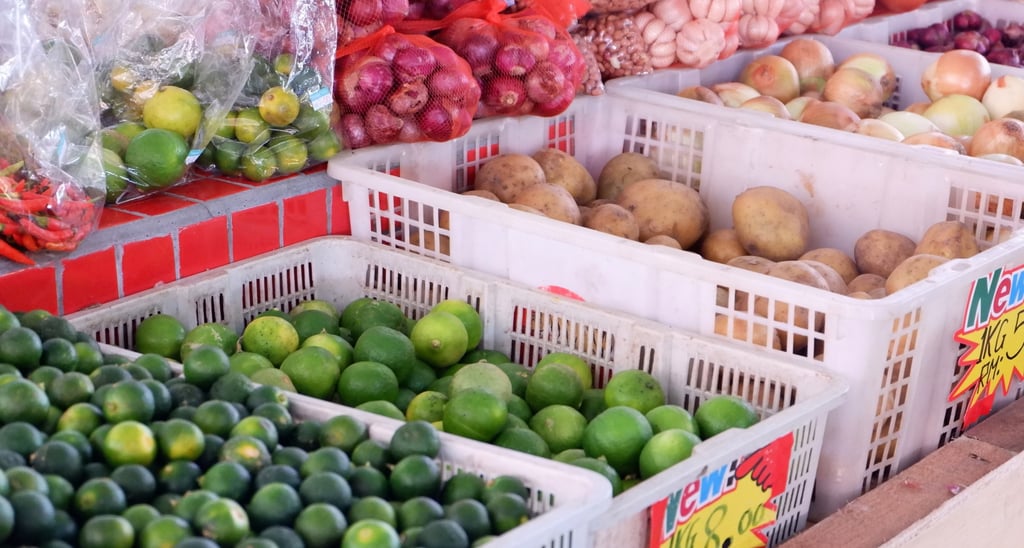 fresh produce fruits and vegetables at Signal KPD Market by GlobalKitc KPD Avenue Kota Kinabalu.