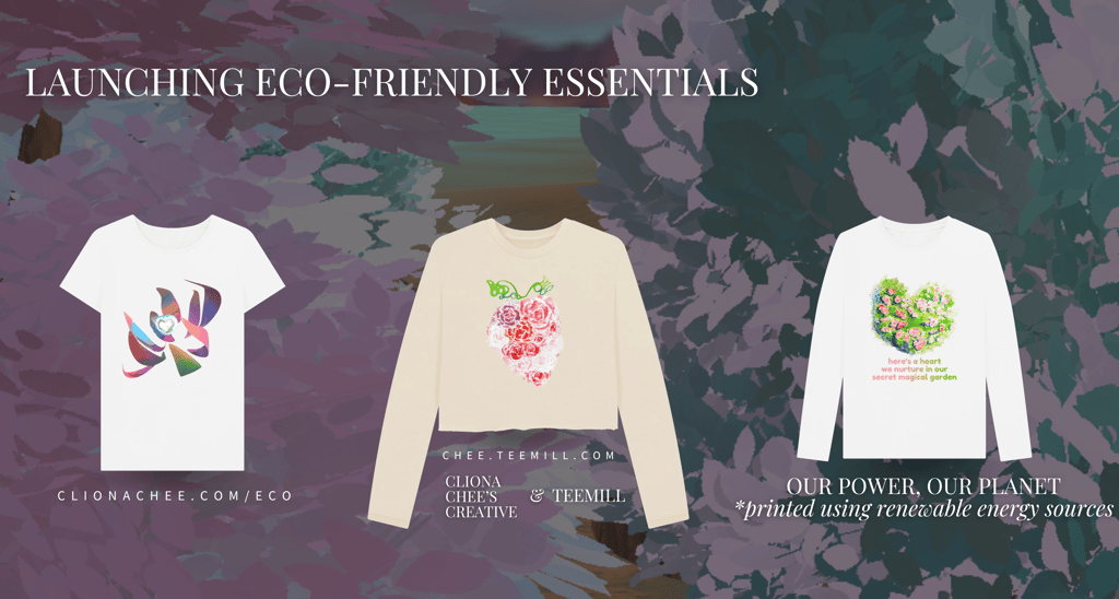 spiritual eco-friendly shirts, arts, and essentials with love to evolve