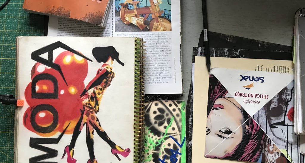 Livro de artista: estudos visuais.