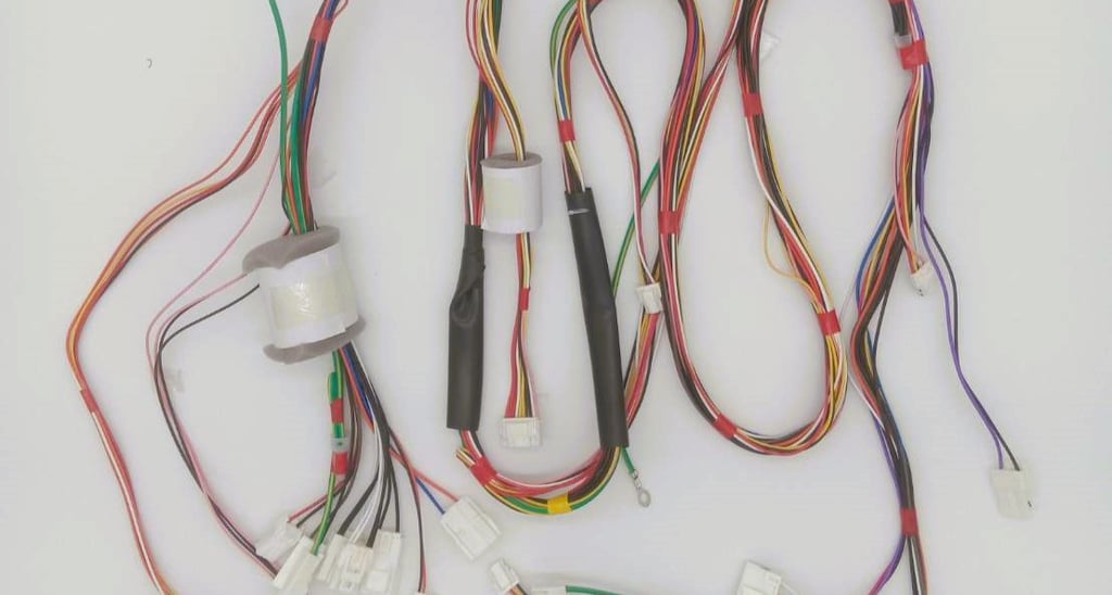 example of wiring harness complicated model for appliance sector