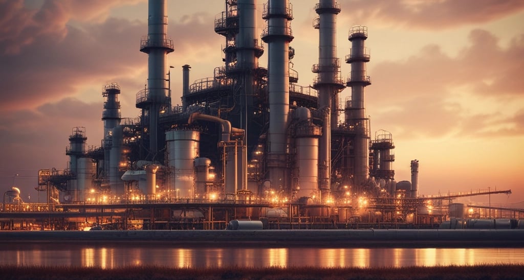 A vibrant image showcasing various fuel types offered by Lotus Fuels.