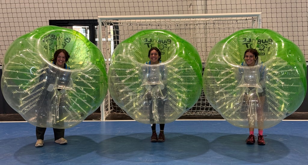 des bubbles, du foot, des fous rires et un EVJF inoubliable !!!