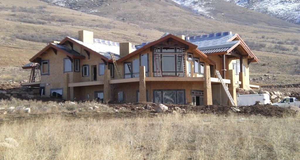 Highland Hills Timber Frame Mountain Home Frame-1