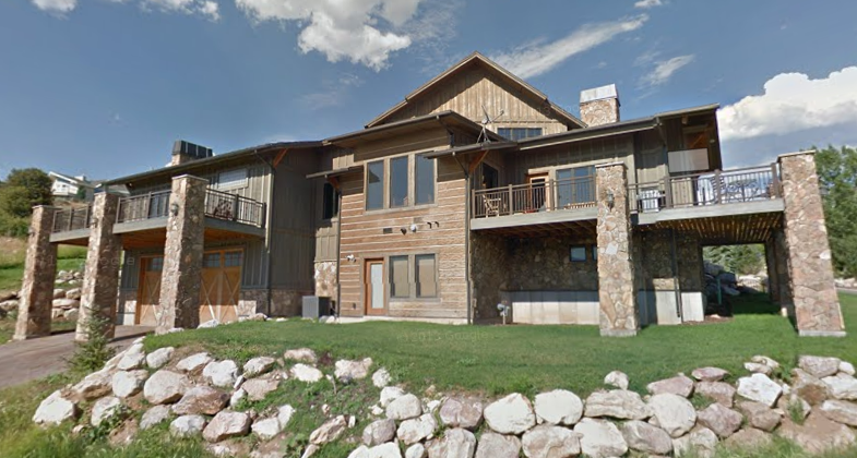 Elkridge Timber Frame Mountain Home Side