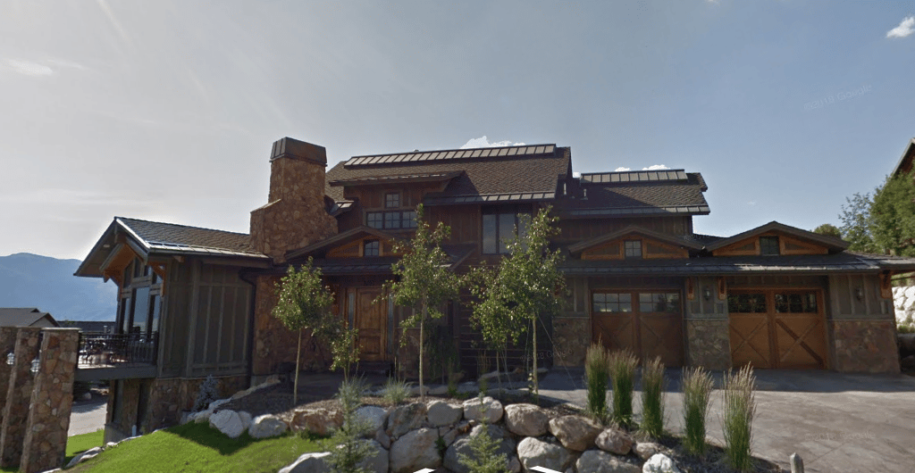 Elkridge Timber Frame Mountain Home Front