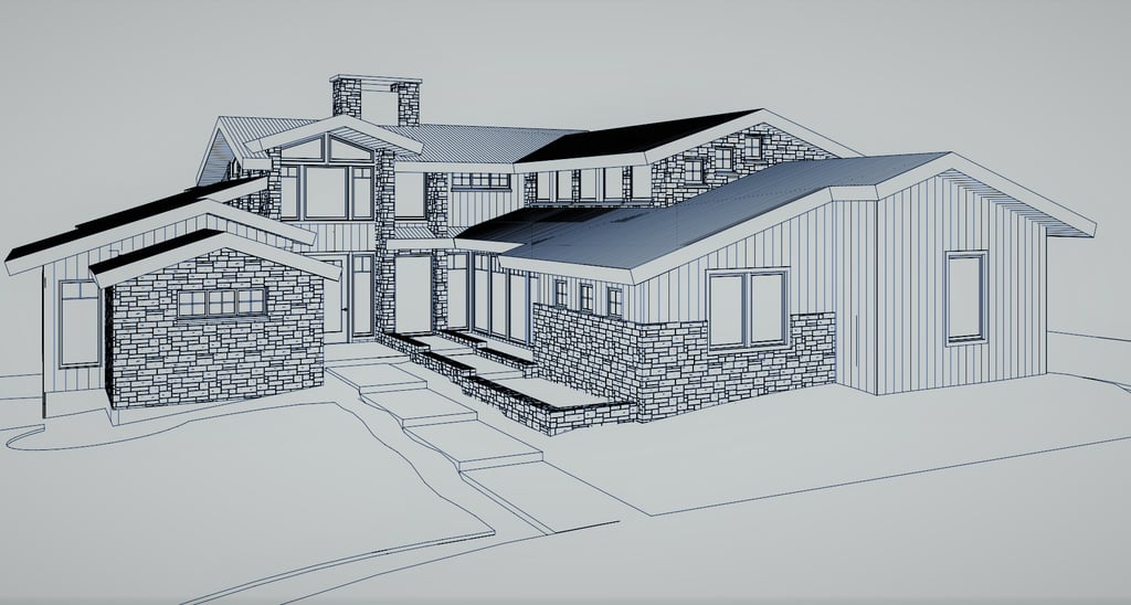 Rachael Northwest Regional Style Home Line Render