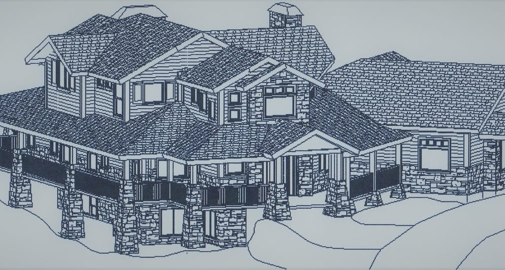 Bailey Acres Mountain Home Line Render