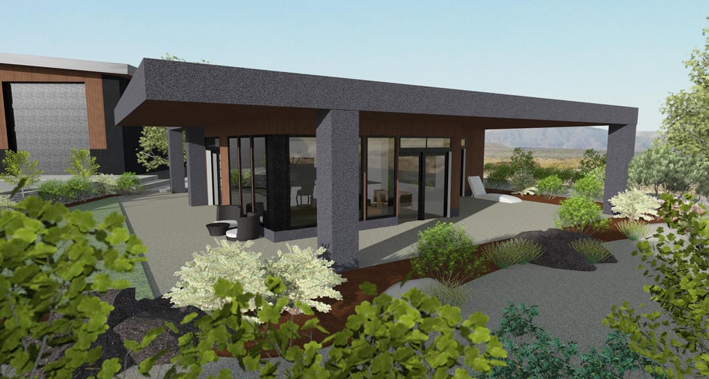 Vista Valley Contemporary Casita Render