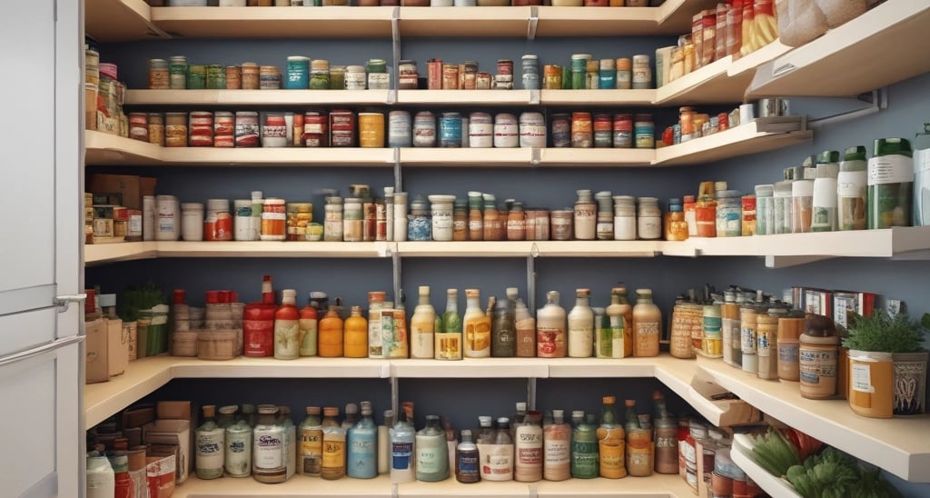 Uma organização Completa da sua dispensa 