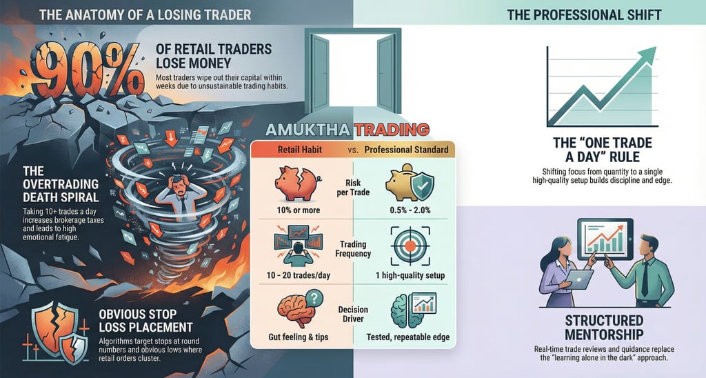 Why Retails Traders Lose Money