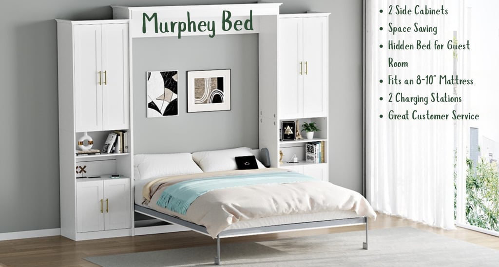 a bedroom with a bed and a bed with a bookcase