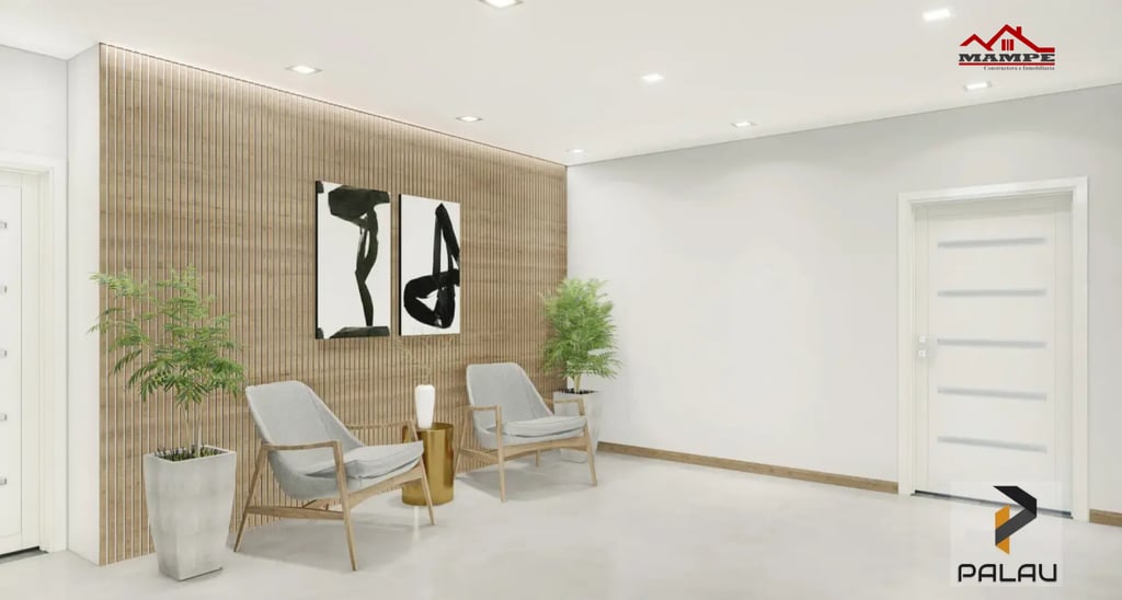 Edificio Palau Constructora MAMPE LOBBY Departamentos en Quito