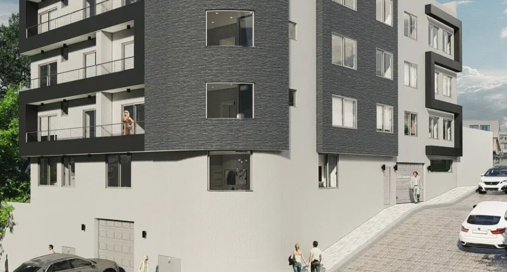 Edificio Palau Constructora MAMPE Fachada Completa Departamentos en Quito