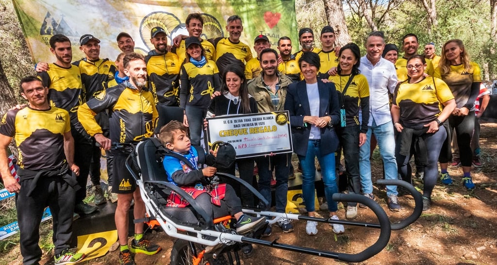 Cd Ultra Trail Sierra Blanca ayuntamiento Marbella Silla Joelette
