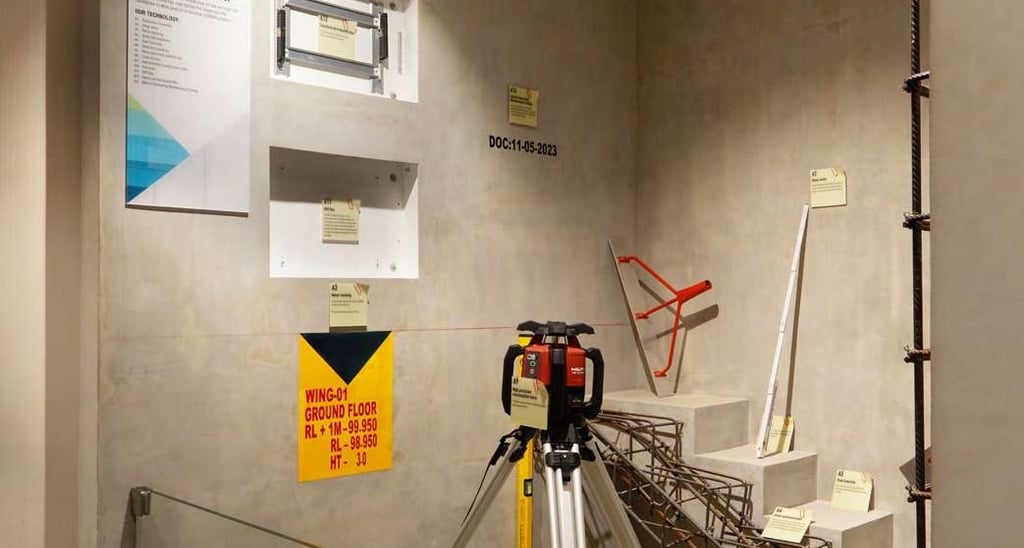 SOBHA Construction Quality —Aluminium Formwork – “Walls and slabs cast monolithically for unmatched 