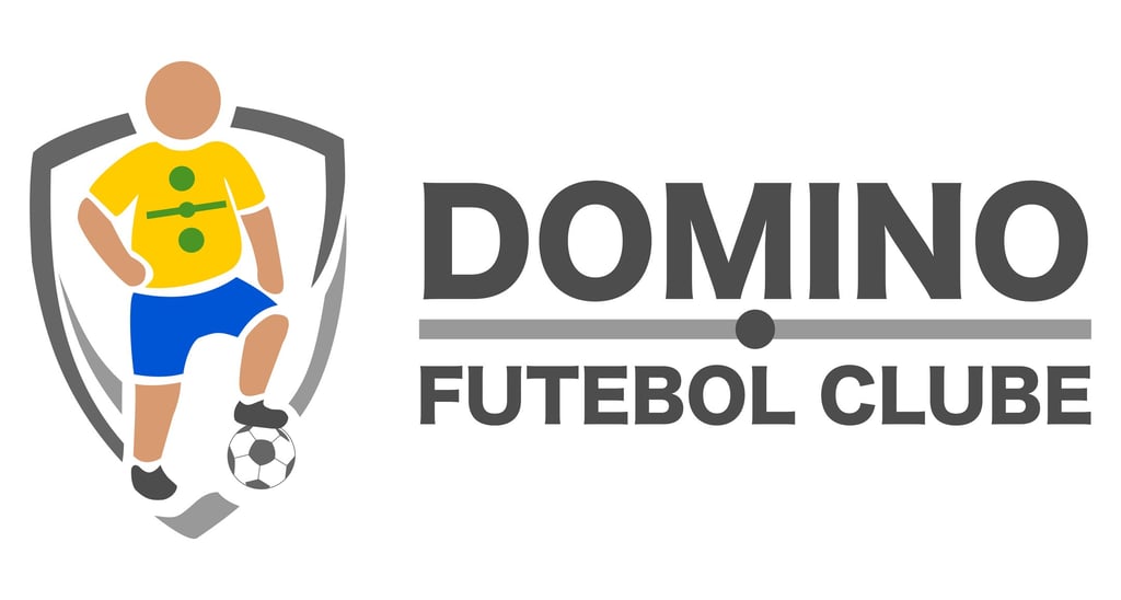 Logo Domino Futebol Clube colorida