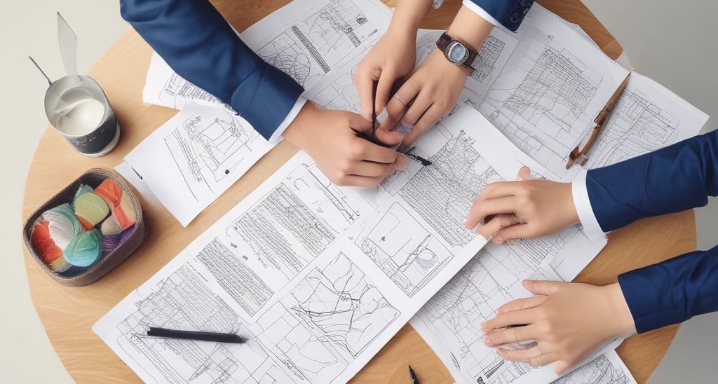 A vibrant collage showcasing diverse products from healthcare, industrial, decor, and consumer sectors under Tez Groups.