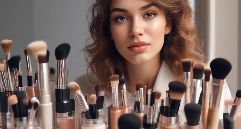 A cozy workspace with a laptop open to the Britique Haven Ltd online store homepage.