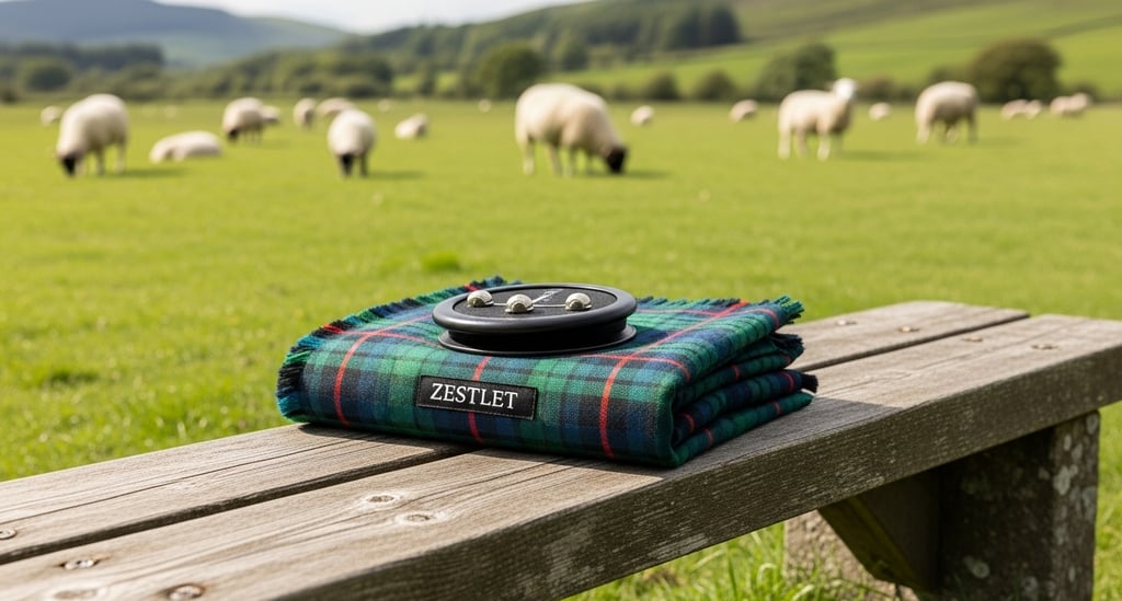 True Scottish wear honors nature — wool from trusted herds, leather from ethical tanneries, and dyes that respect the land.