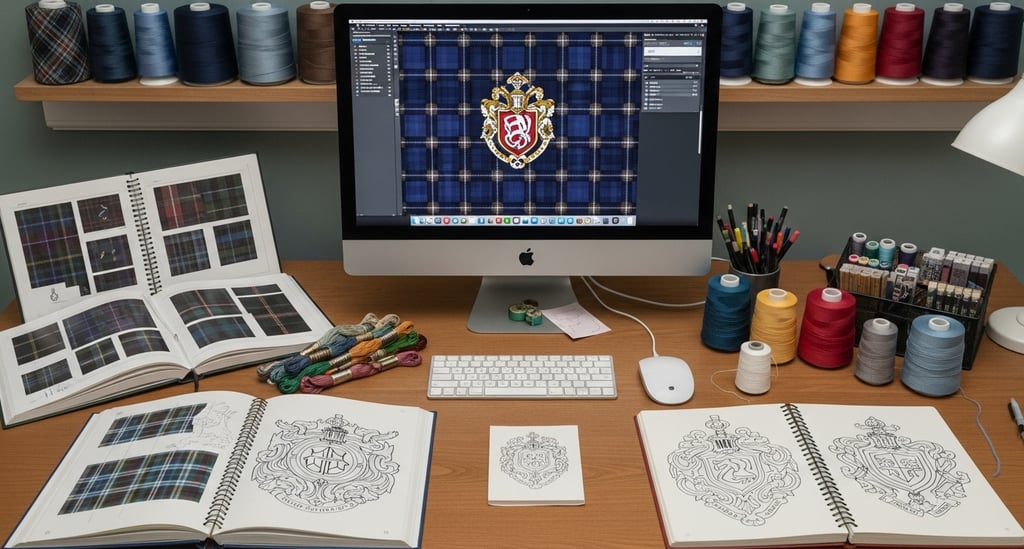 Custom Orders Behind every kilt or regalia item lies meticulous research and artistic design. 