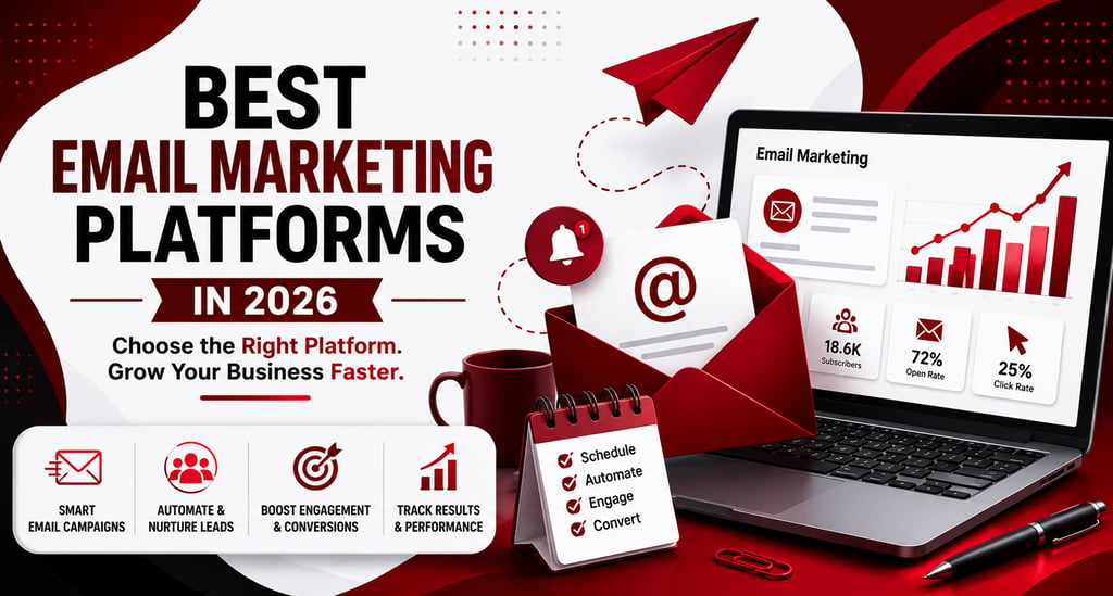 best email marketing platforms for small businesses in 2026
