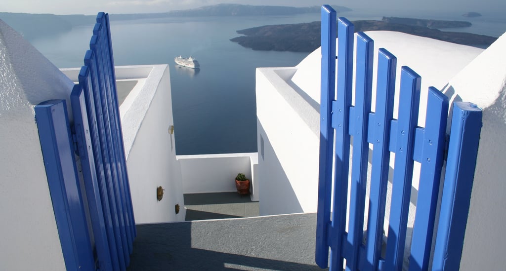 photo ile de Santorin , Grèce