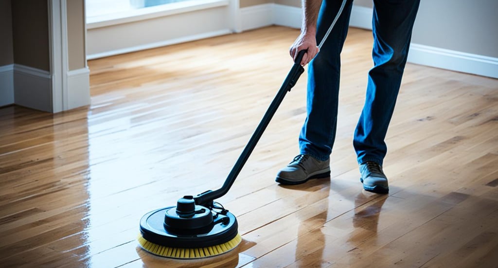 Polishing Hardwood Flooring Maintenance