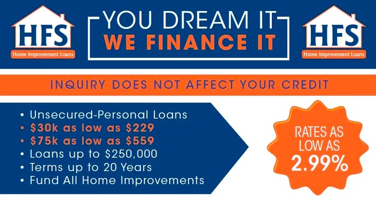 Home Improvement Loans Flyer