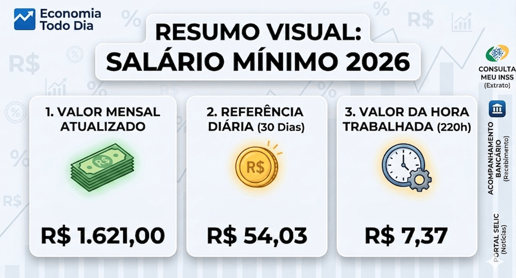 salário mínimo brasil 2026 atualizado