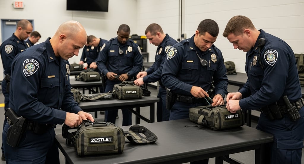 Custom gear simplifies training by ensuring every team member’s equipment is consistent in design and functionality.