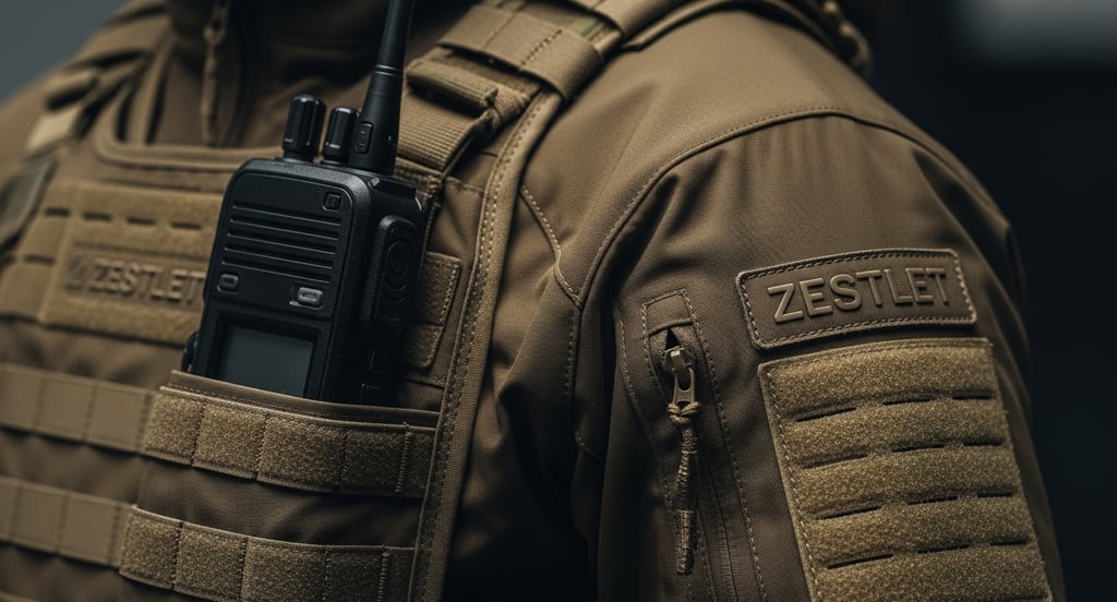 Custom tactical gear allows integration of the latest protection technologies