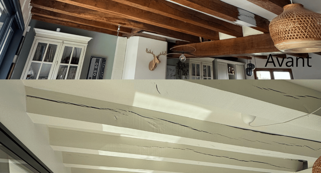 a living room with a couch and a table