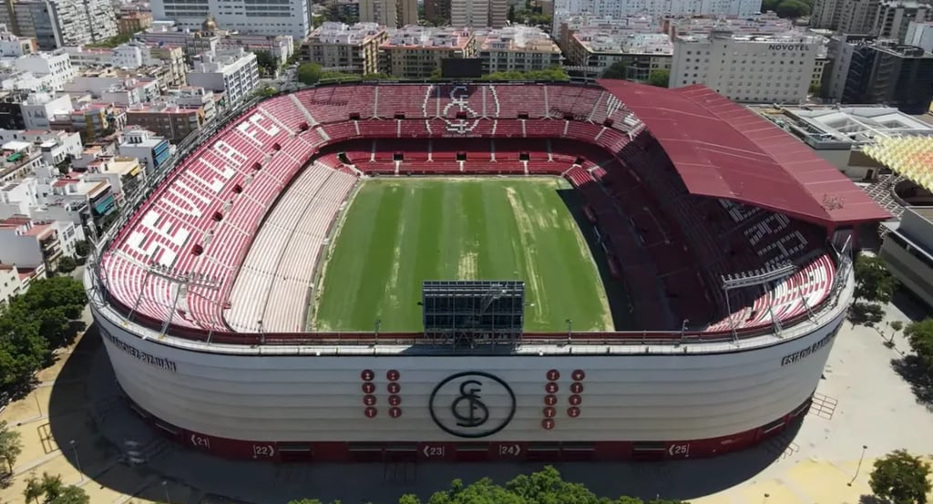Estadio Ramón Sánchez-Pizjuán, Heimstadion des FC Sevilla in Sevilla