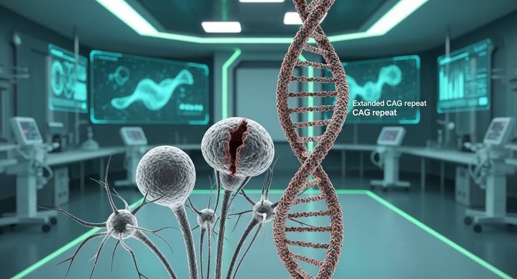 Huntington’s-disease-brain-neuron-damage-with-genetic-mutation-illustration.