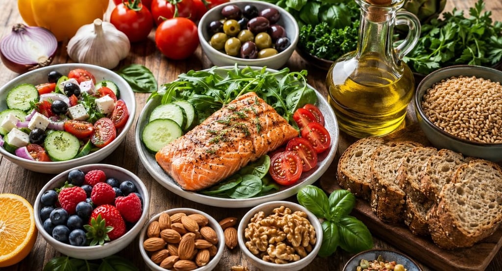 Mediterranean diet foods associated with improved heart health