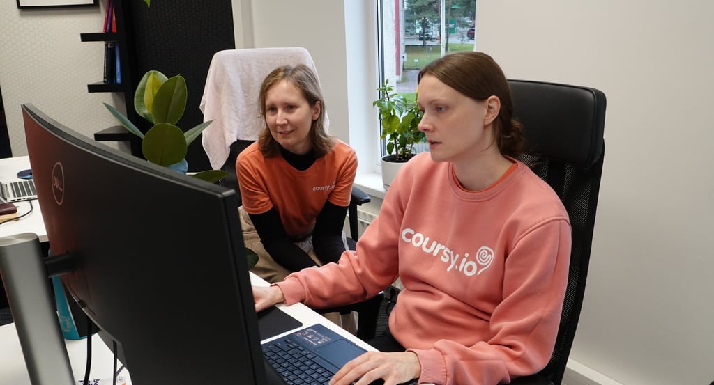 Keili ir Liis Coursy ofise, Taline, 2025