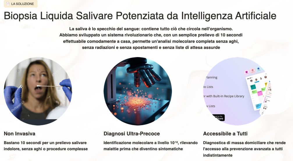 Vantaggi della Biopsia Salivare