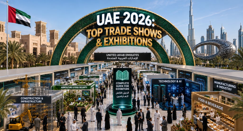Top Trade Shows and Exhibitions in UAE 2026 | Complete Exhibitor Guide