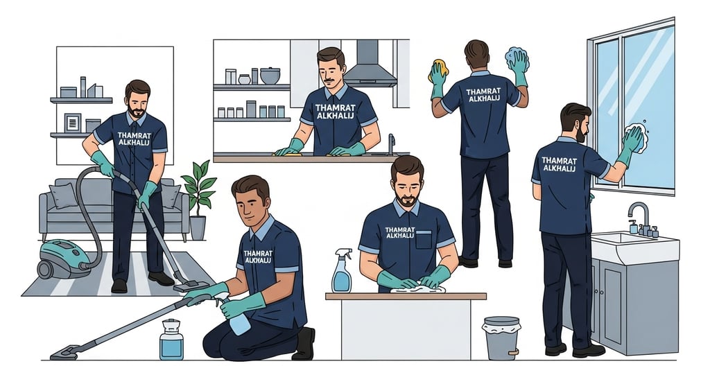 نصائح للحفاظ على نظافة المنزل في المناطق الجبلية مثل الباحة