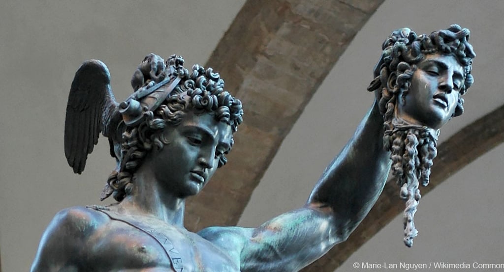 Persée par Benvenuto Cellini, Florence, Loggia dei Lanzi