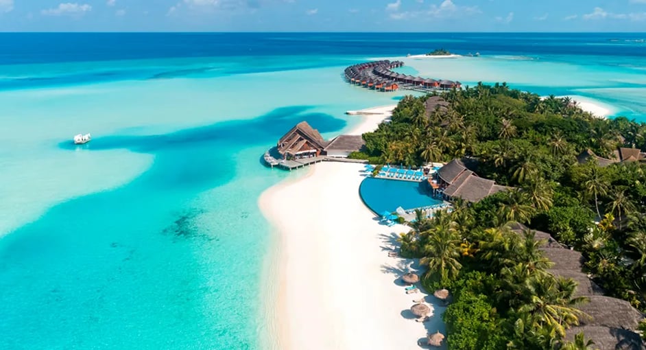 anantara dhigu maldives island view