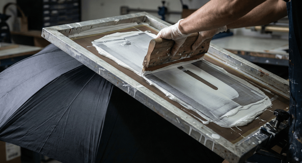 Print Sablon Berkualitas untuk Semua Payung dari Istana Payung