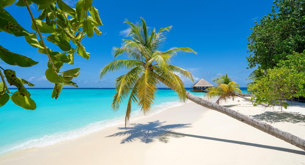 Huvafen Fushi Maldives beach