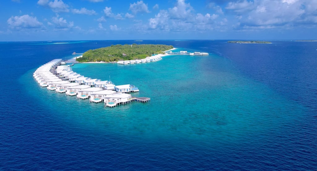 amilla maldives island view