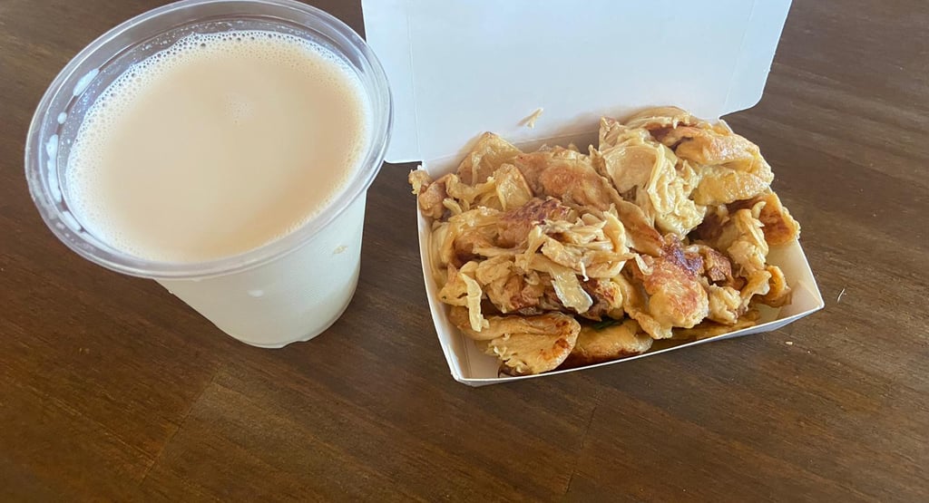 tofu milk fried tofu skin