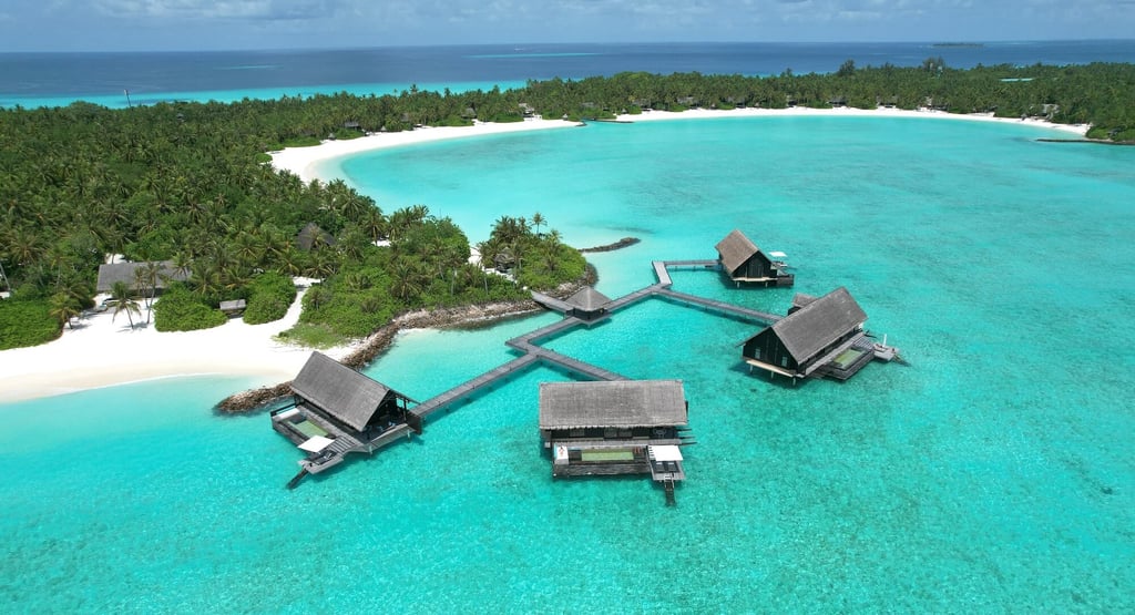 One & Only Reethi Rah Maldives overwater villas