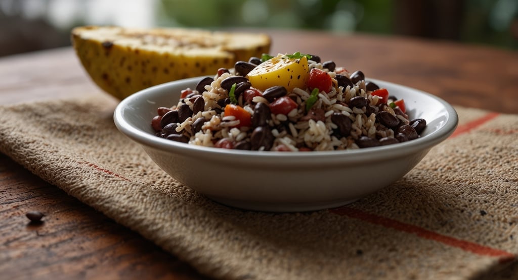 Gallo pinto Traditional Costa Rican food