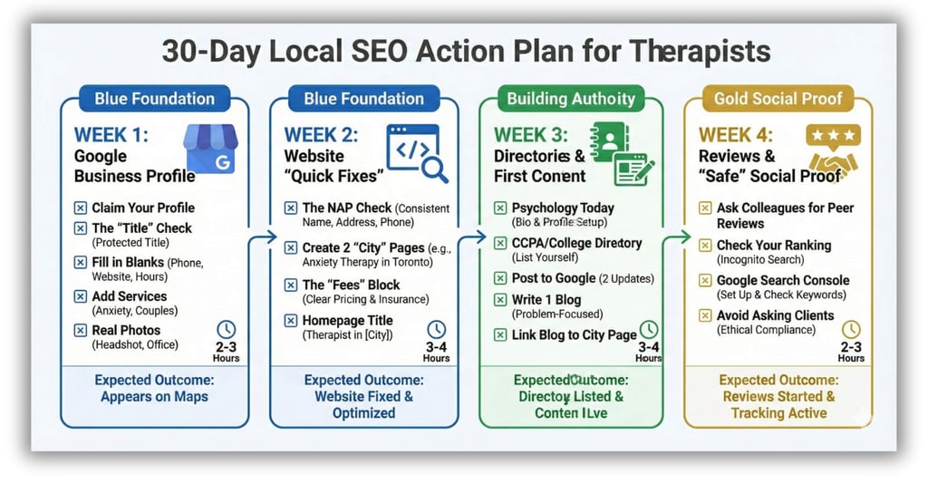 30-Day Quick Win Local SEO Plan 